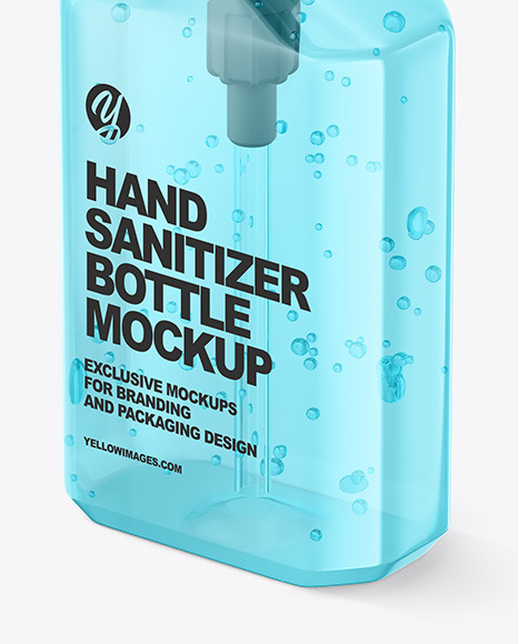 Sanitizing Gel Bottle with Dispenser PSD #1