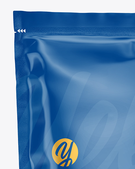 Glossy Stand up Pouch Mockup PSD #1