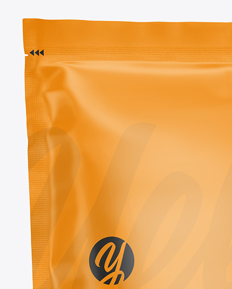 Matte Stand up Pouch Mockup PSD #1