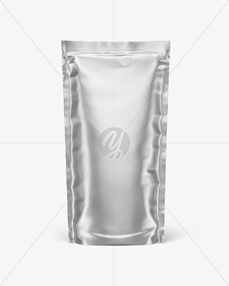 Download Metallic Stand Up Pouch Mockup In Pouch Mockups On Yellow Images Object Mockups Yellowimages Mockups