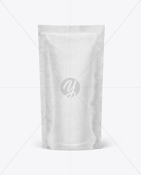 Download Kraft Paper Stand Up Pouch Mockup In Pouch Mockups On Yellow Images Object Mockups