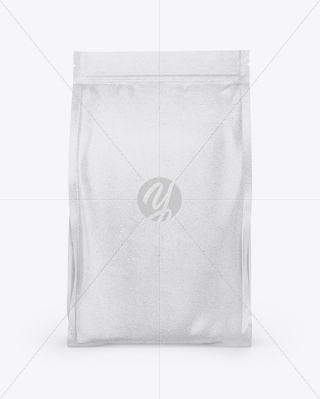 Coffee Bag With Valve Gold In Bag Sack Mockups On Yellow Images Object Mockups