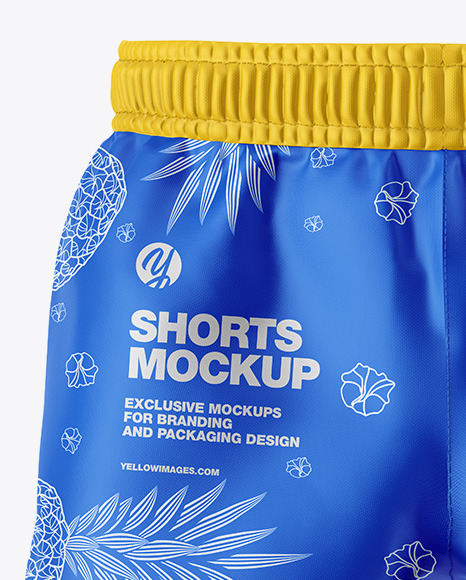 Men’s Shorts Mockup PSD #3