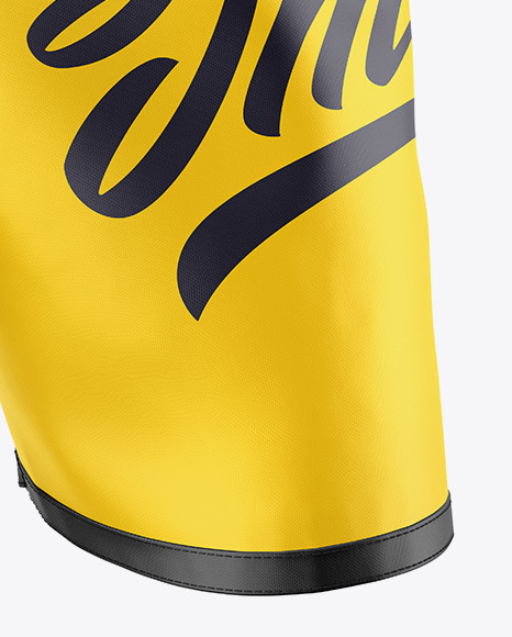 Download Men S Shorts Mockup In Apparel Mockups On Yellow Images Object Mockups