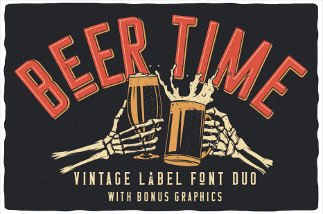 Beer Time Label Font