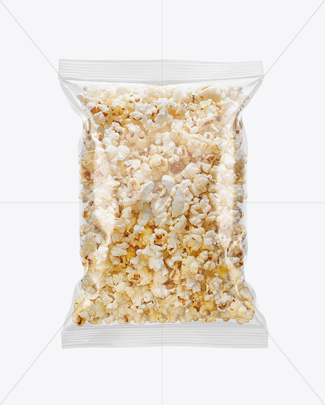 Download Popcorn Pack Mockup In Flow Pack Mockups On Yellow Images Object Mockups PSD Mockup Templates