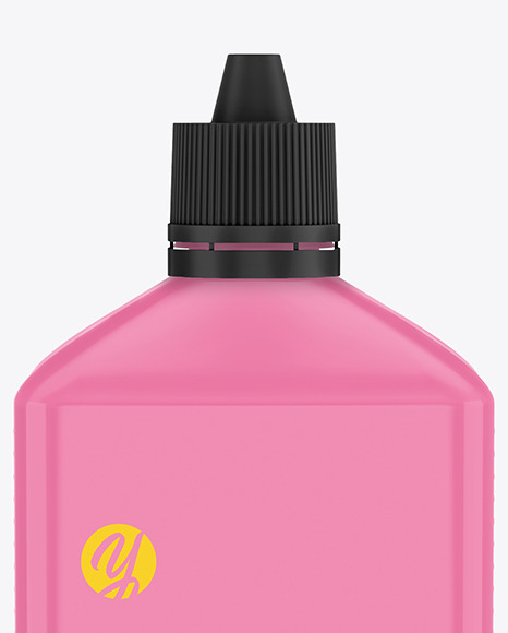 Glossy Dropper Bottle Mockup PSD #2