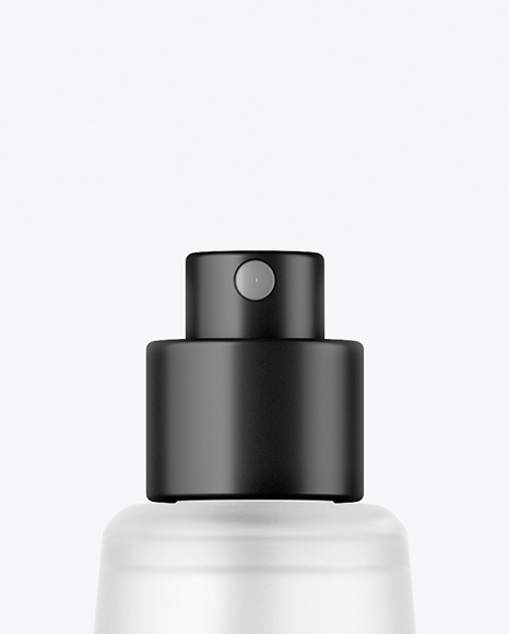 Frosted Glass Perfume Bottle Mockup PSD #7