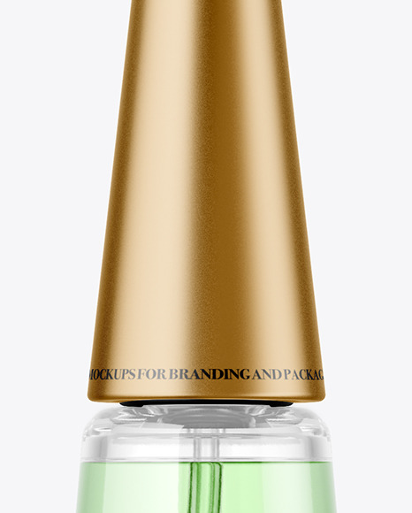 Clear Glass Perfume Bottle Mockup PSD #6