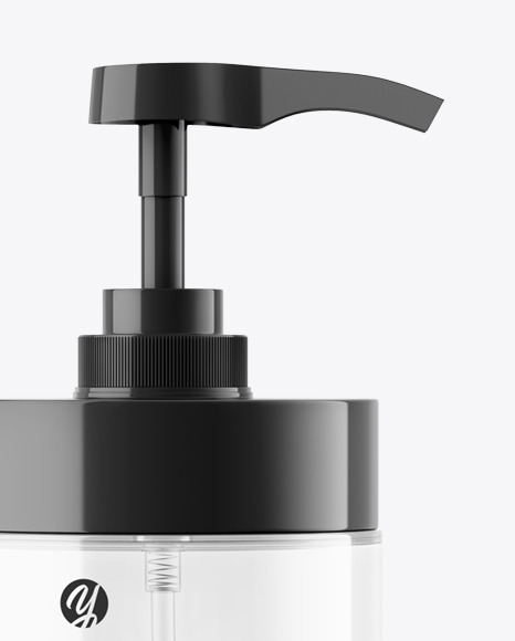 Clear Plastic Bottle with Dispenser PSD #2