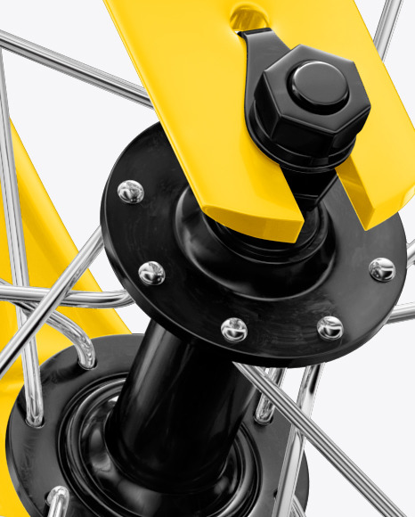 Download Children Bike Mockup - Half Side View in Vehicle Mockups on Yellow Images Object Mockups