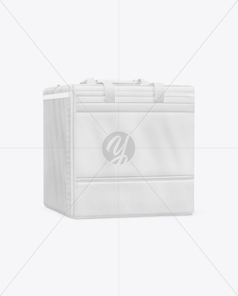 Leatherette Delivery Bag Mockup PSD #3