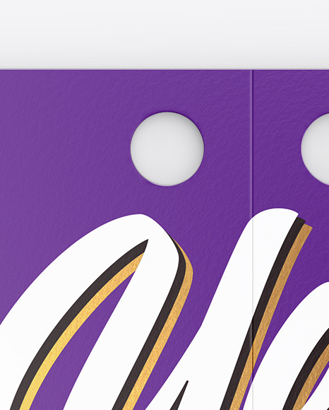 Textured Clothing Label Mockup PSD #6