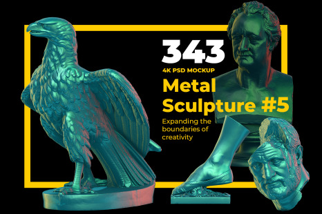 Collection of 343  Metal Sculpture #5