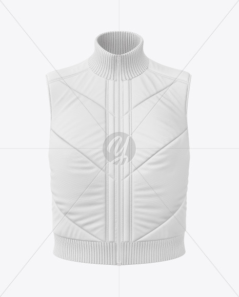 Download Women S Down Vest Mockup In Apparel Mockups On Yellow Images Object Mockups