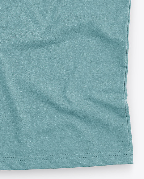 T Shirt with Round Neck Mockup PSD #6
