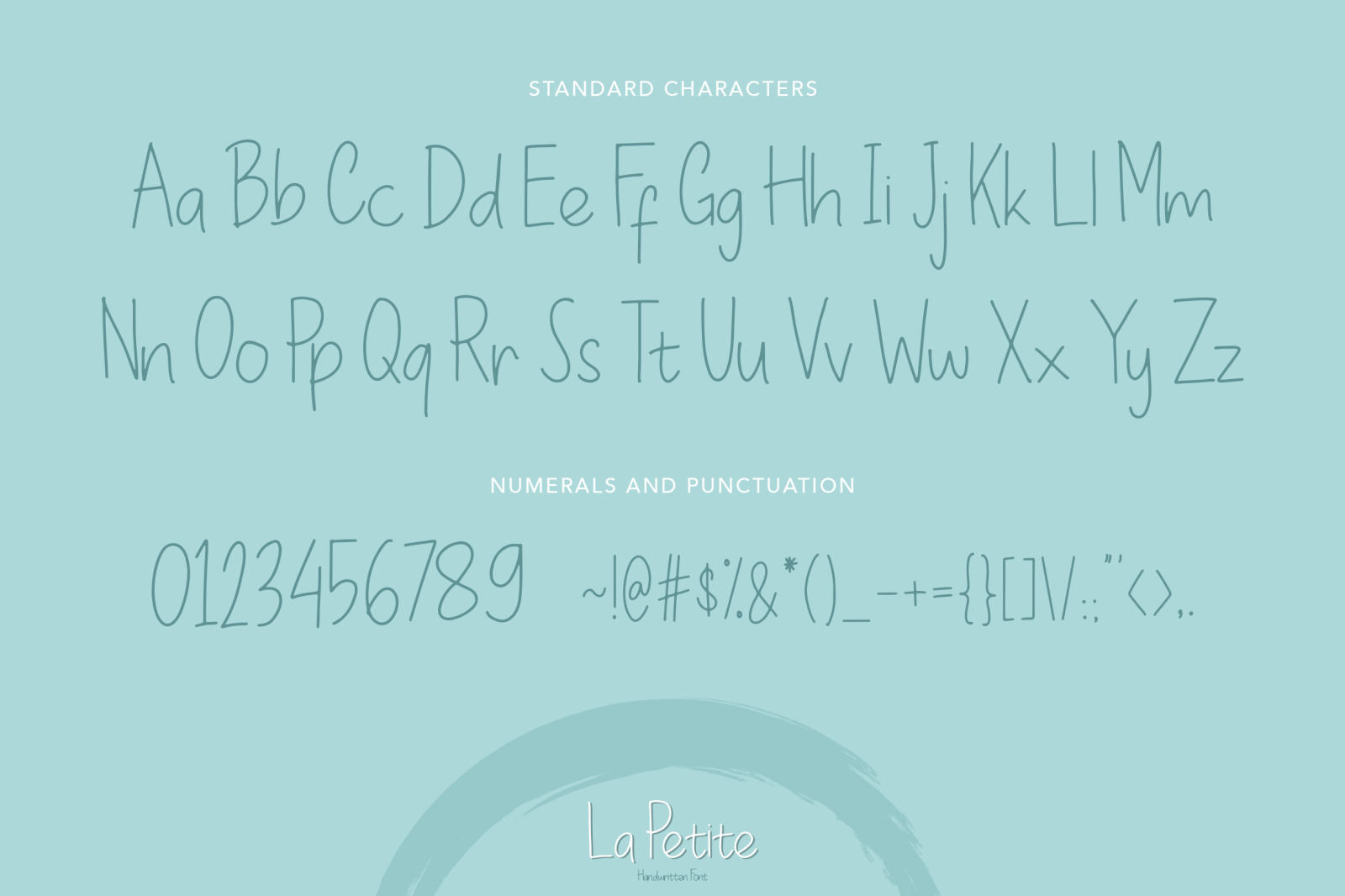 La Petite Handwritten Font La Petite Handwritten Font