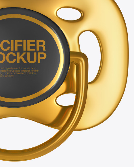 Download Pacifier Mockup In Object Mockups On Yellow Images Object Mockups