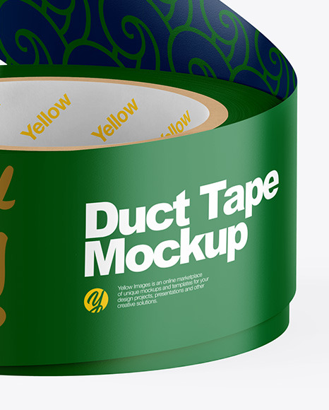 Paper Duct Tape Mockup PSD #1