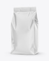 Glossy Food Bag Mockup –  Half Side View