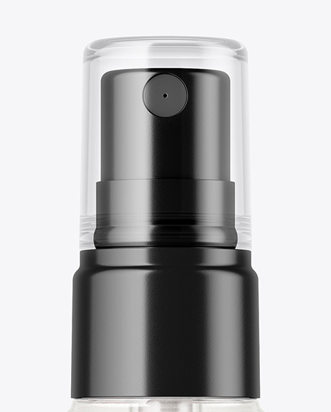 Clear Spray Bottle Mockup PSD #6