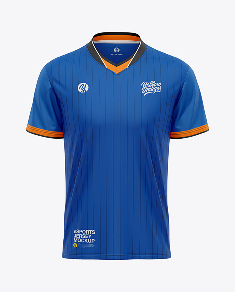 Download Men's V-Neck eSports Jersey Mockup - Front View - eSport T ...