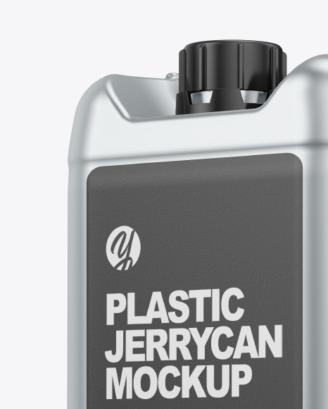 Metallic Jerrycan Mockup PSD #1