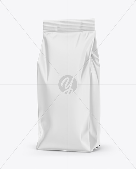 Matte Bag With Corn Sticks Mockup In Bag Sack Mockups On Yellow Images Object Mockups