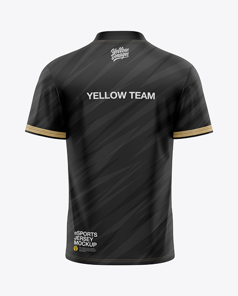 Download Men S V Neck Esports Jersey Mockup Back View Esport T Shirt In Apparel Mockups On Yellow Images Object Mockups PSD Mockup Templates