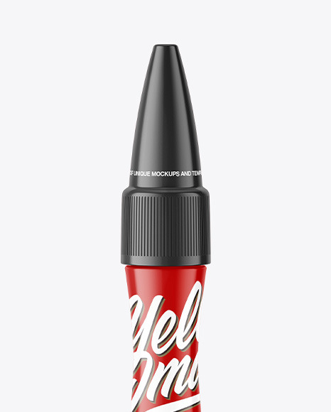 Glossy Glue Pen Mockup PSD #2