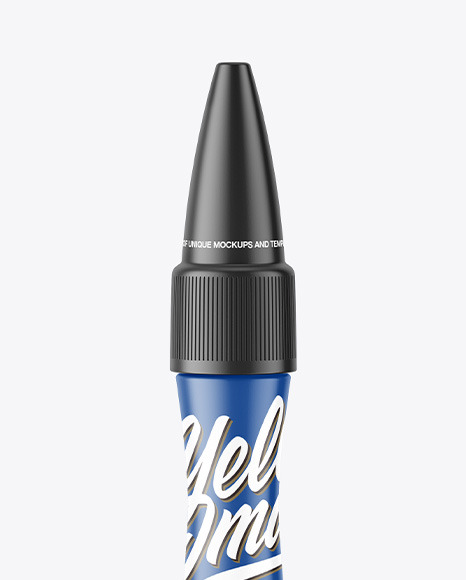 Matte Glue Pen Mockup PSD #2