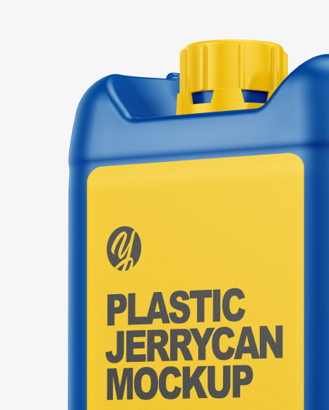 Matte Jerrycan Mockup PSD #1
