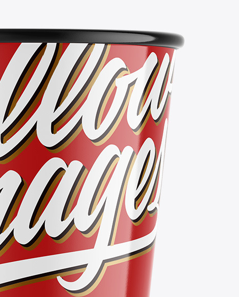 Glossy Coffee Cup Mockup PSD #2