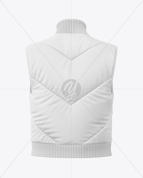 Women S Down Vest Mockup In Apparel Mockups On Yellow Images Object Mockups