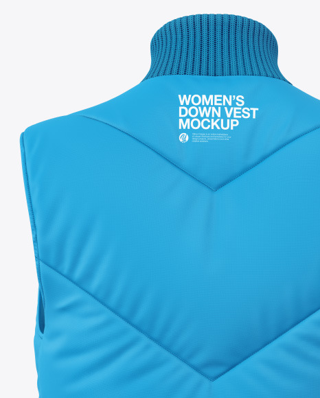 Download Women S Down Vest Mockup In Apparel Mockups On Yellow Images Object Mockups