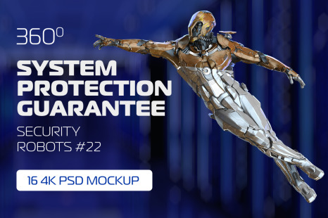 3D Mockup Security Robots #22