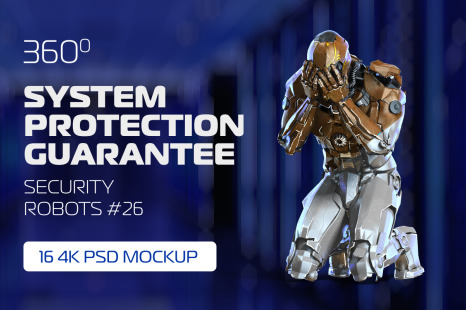 3D Mockup Security Robots #26