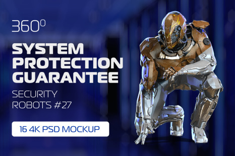 3D Mockup Security Robots #27