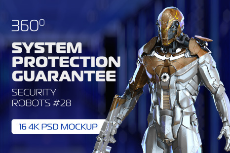 3D Mockup Security Robots #28