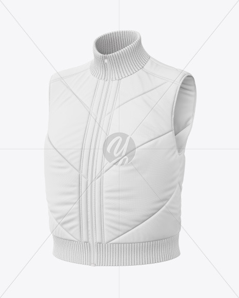 Download 25+ Glossy Womens Down Vest Mockup Front Half Side View ...