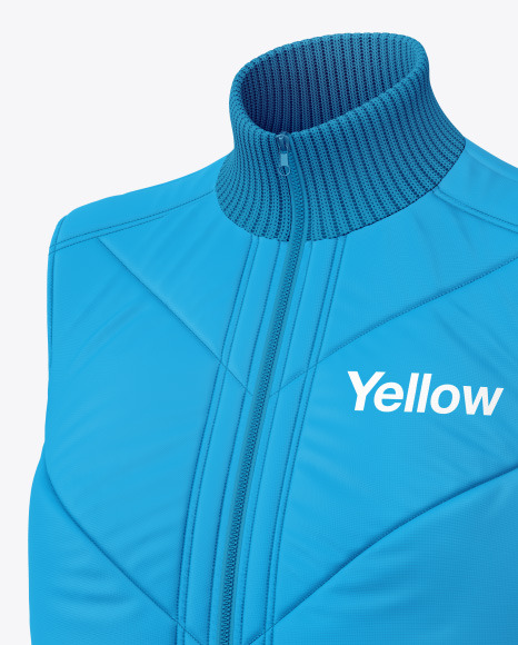 Download Women S Down Vest Mockup In Apparel Mockups On Yellow Images Object Mockups