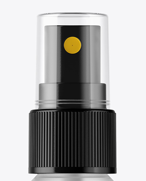 Frosted Spray Bottle Mockup PSD #2