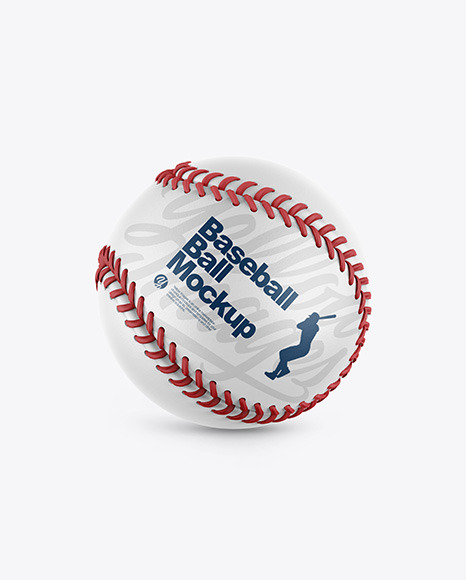 Baseball Ball Mockup PSD #3