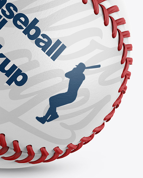 Baseball Ball Mockup PSD #5