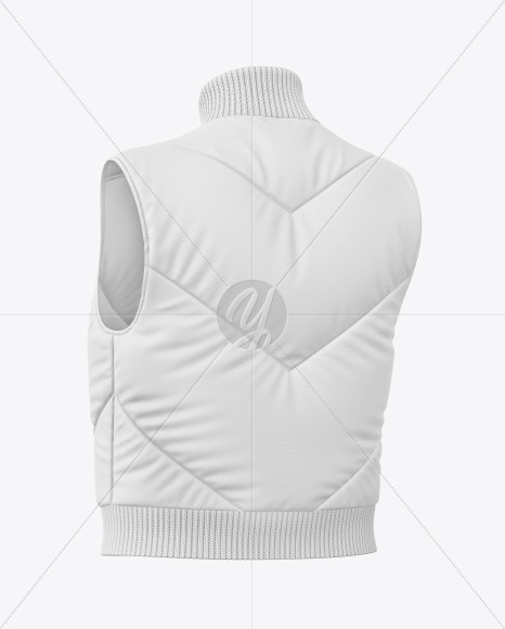 Download Women S Down Vest Mockup In Apparel Mockups On Yellow Images Object Mockups PSD Mockup Templates