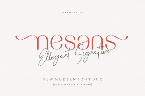 Nesans Font