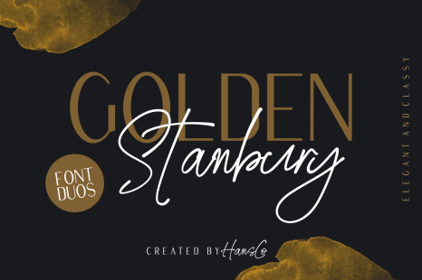 Golden Stanbury Font