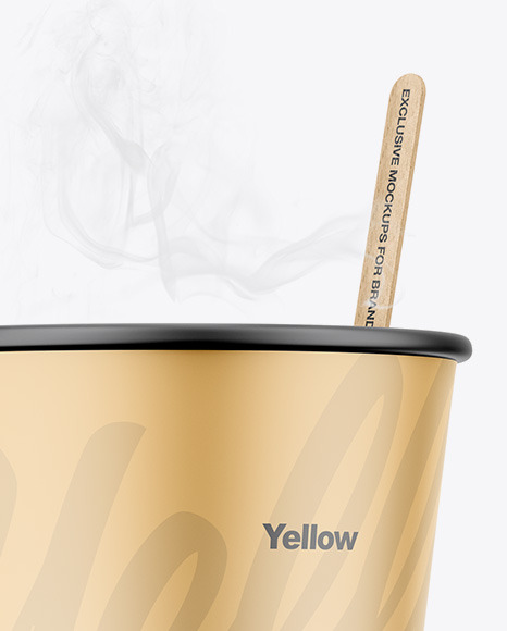 Matte Drink Cup Mockup PSD #6