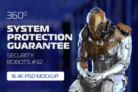 3D Mockup Security Robots #32