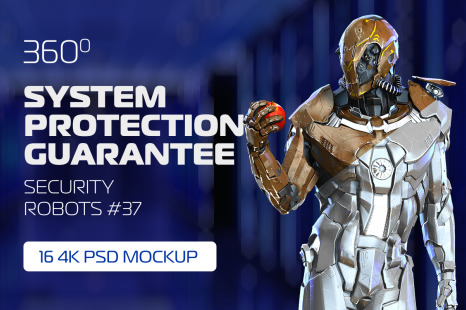 3D Mockup Security Robots #37